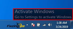 Active your inactive windows step by step