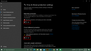 How to deactive your windows defendre