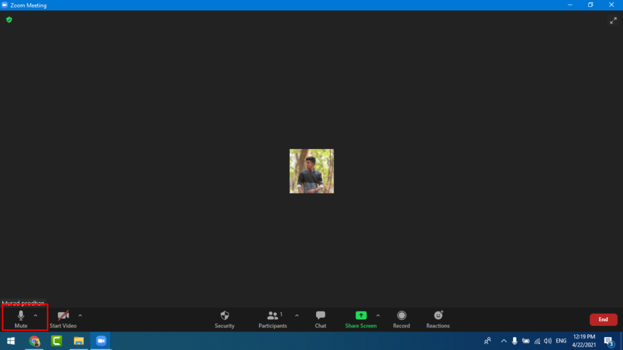 How To Zoom Meeting Mute and Unmute Video Call When The host Muted You