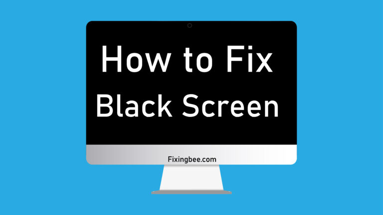 How to Fix Black Screen On Laptop or Desktop with Safe Mode