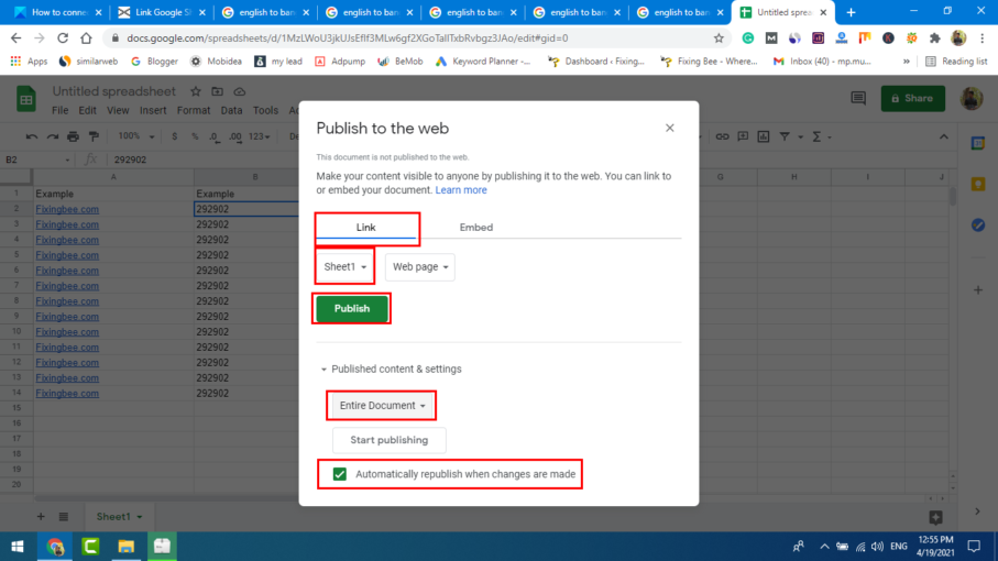 How To Connect Your Google Sheets With Microsoft Excel For Your Work ...