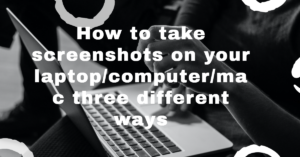 how to screenshots on mac
