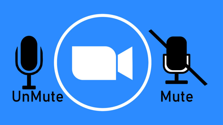 how to mute and unmute on zoom