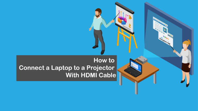 How to Connect a Laptop to a Projector With HDMI Cable