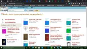 Download your favorite books from Gutenberg