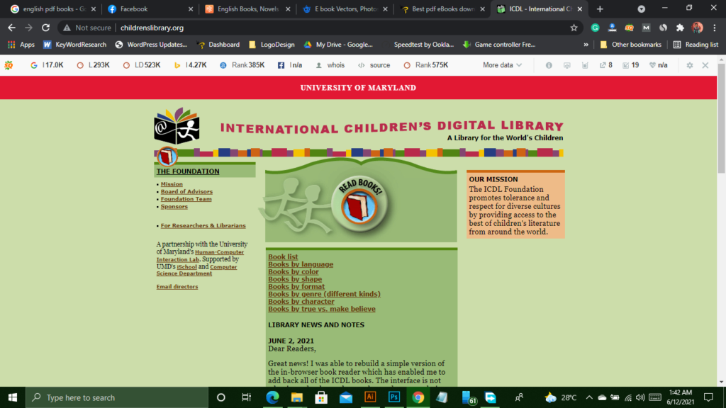 Download pdf books from childrenslibrary