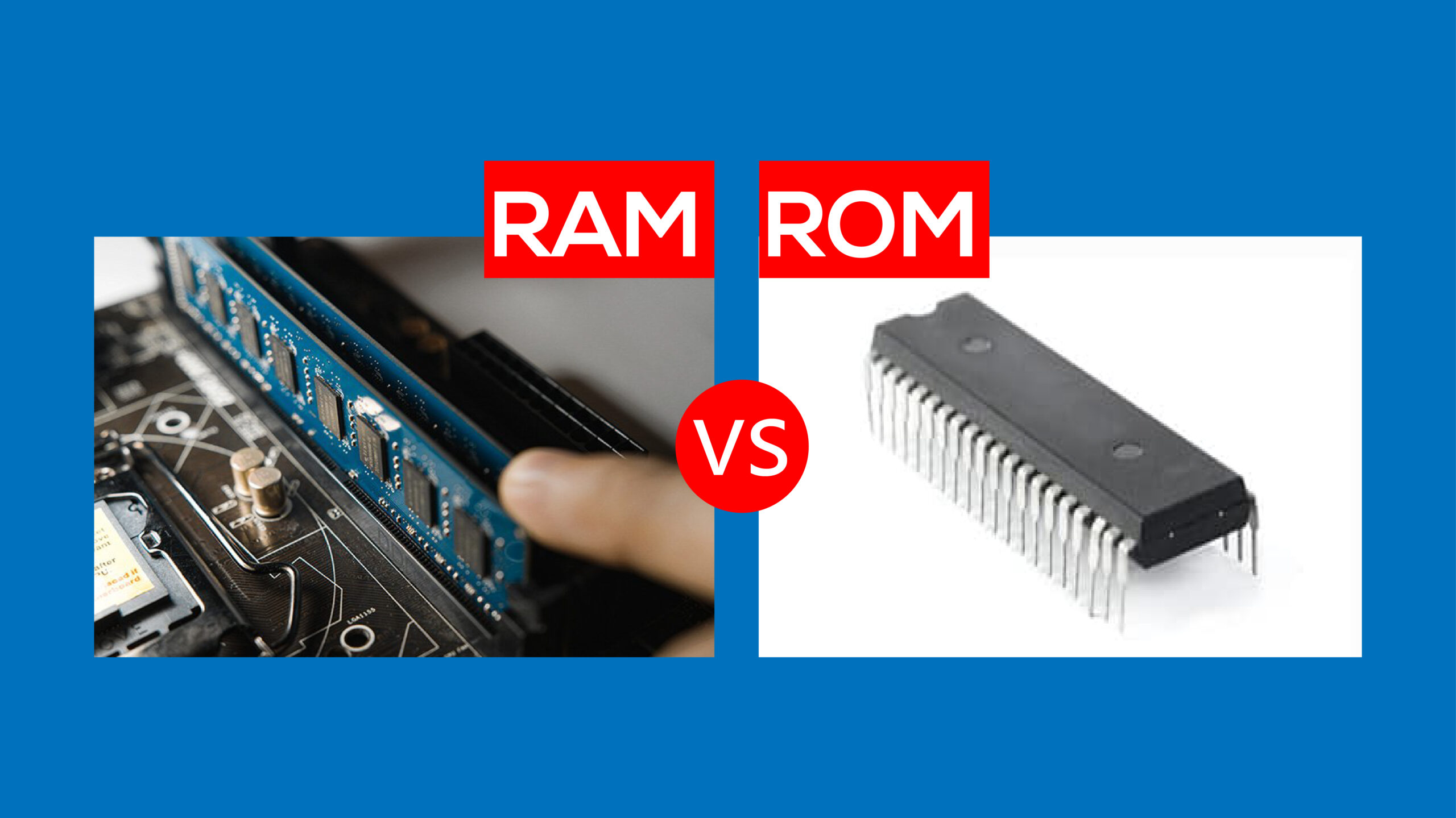 Differences Between Ram And Rom