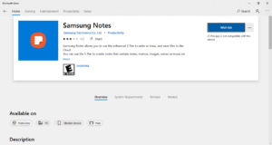 Samsung notes