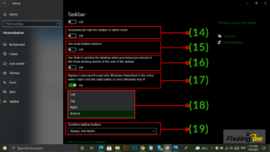 Personalize your windows taskbar manager in windows 10(Image) (5)