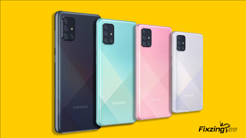 SAMSUNG Galaxy A71  all available colors