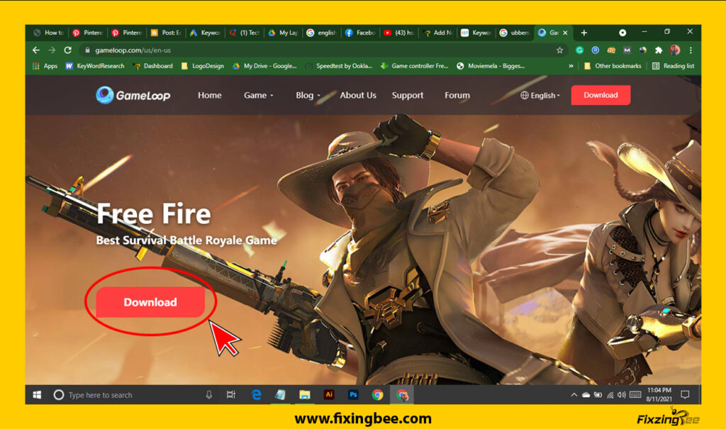 How to download the Garena Free Fire game on your computer