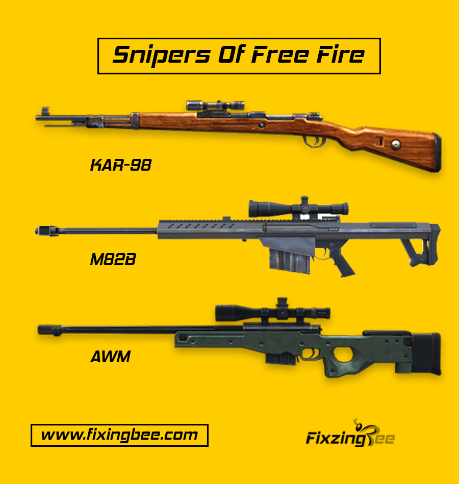 Snipers of Free Fire