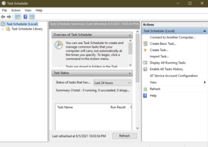 Invalid command error