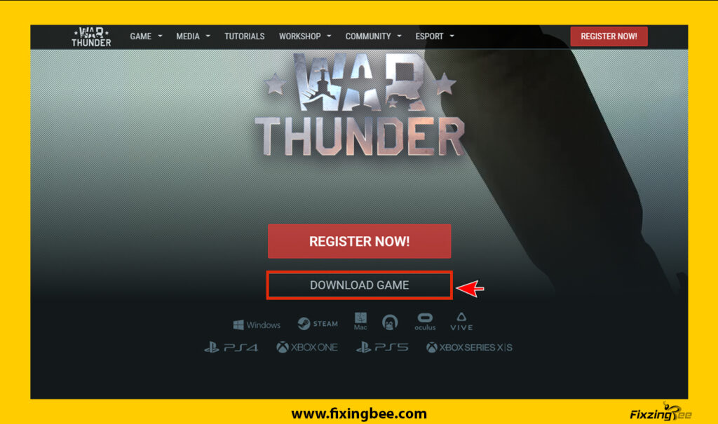How to download War thunder game on computer 