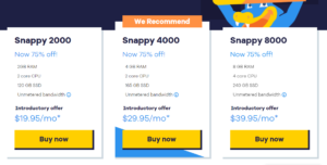 best web site hosting pricing and plans