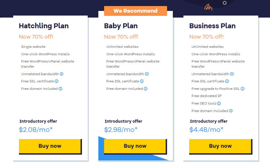 The best HostGator shared best web hosting services for your WordPress websites