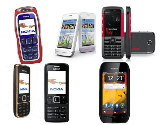 Old Nokia phones that changed the world