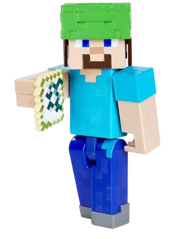 Mattel Minecraft Underwater Steve Figure - 3.25 inch