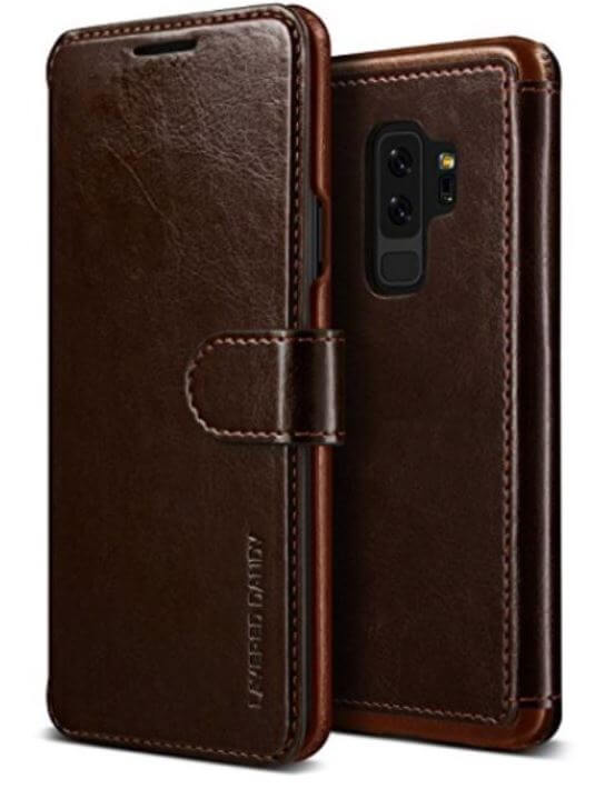 VRS Design Premium PU Leather Wallet Case