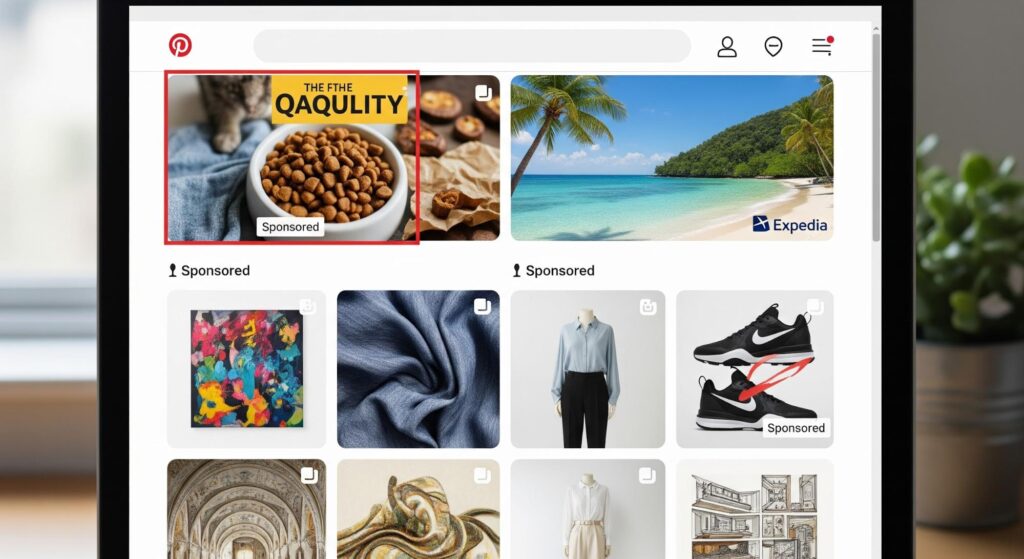 Pinterest user frustration with ads