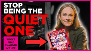 Nikki DeLoach interview episode cover featuring the book Untamed