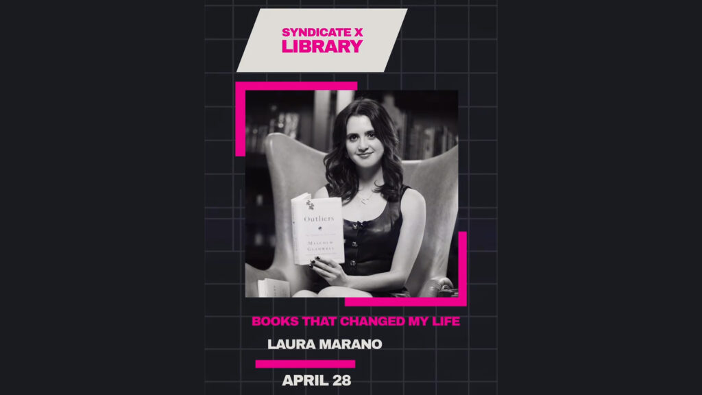 Laura Marano discussing Outliers by Malcolm Gladwell on Books That Changed My Life